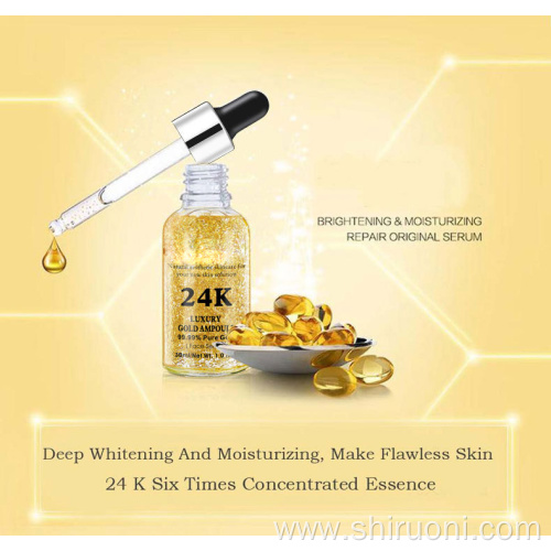 Organic Anti aging Face 24K Gold Serum